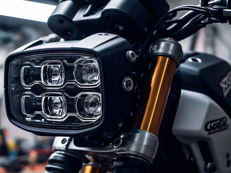 The CRF250 Rally Fog Light