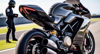 Ducati Streetfighter V2 with Real Carbon Fiber Rear Tail Seat